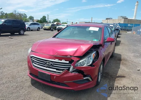 2016 Hyundai Sonata Se z USA, uszkodzony, nr VIN 5NPE24AFXGH428245